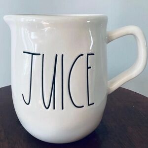 Rae Dunn Juice Pitcher, 32 oz Rae Dunn Pitcher, Juice Pitcher, Rae Dunn pottery